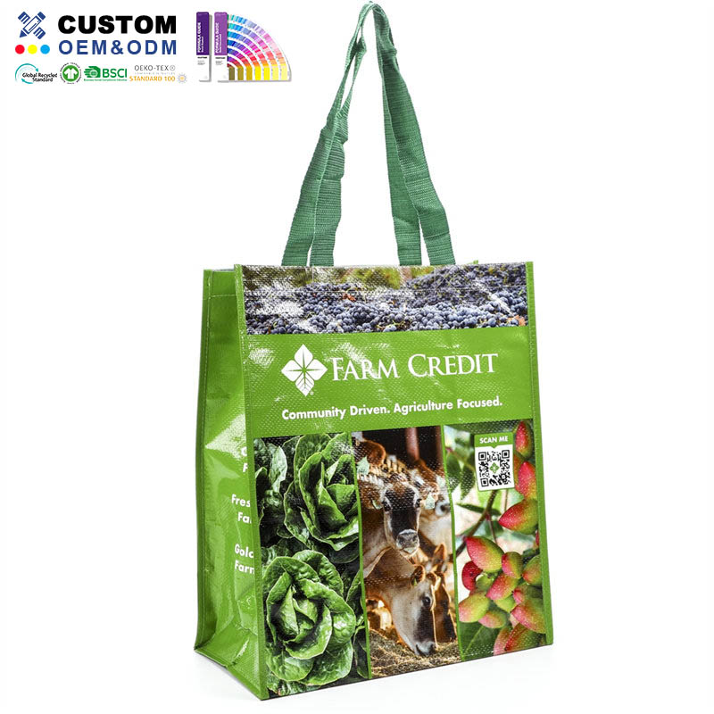 Laminierte gewebte PP-Tasche Farm Credit